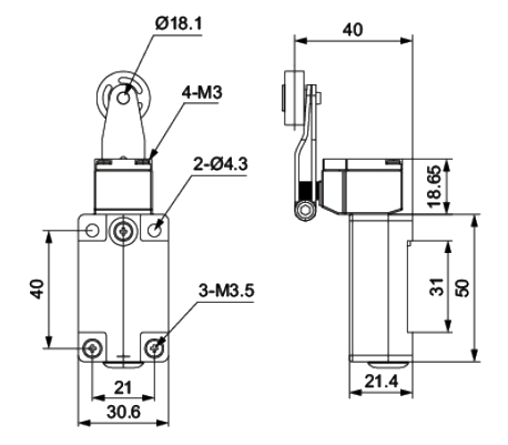 Structure / Dimensions - SD-8104