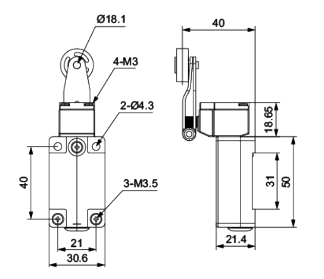 Structure / Dimensions - SD-8104G (Steel Wheel)