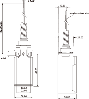 结构尺寸图 - SLS-161