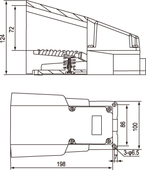 Structure / Dimensions - SDF-502