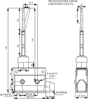 结构尺寸图 - SF-A166