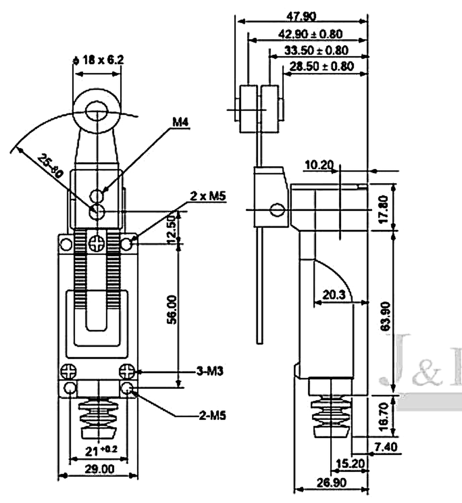 Structure / Dimensions - SF-M109