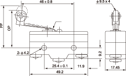 结构尺寸图 - SF-Z303