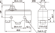 结构尺寸图 - SF-Z306