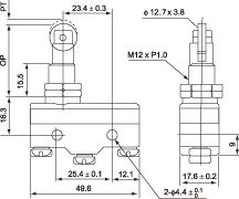 结构尺寸图 - SF-Z308
