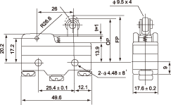 结构尺寸图 - SF-Z704