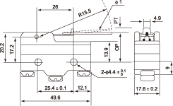 结构尺寸图 - TM-1705