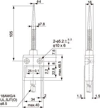 Structure / Dimensions - TZ-3166